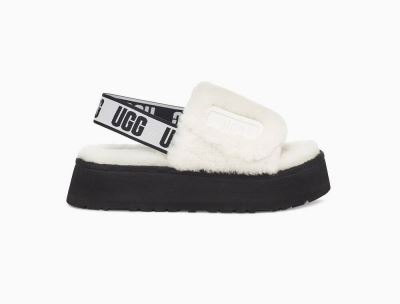 UGG Disco Womens Slides White - AU 470GD